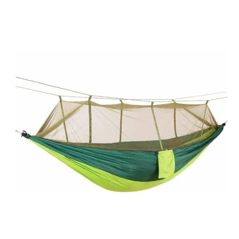 Αιώρα Με Κουνουπιέρα 240x150εκ. SDS-27135 Πράσινη