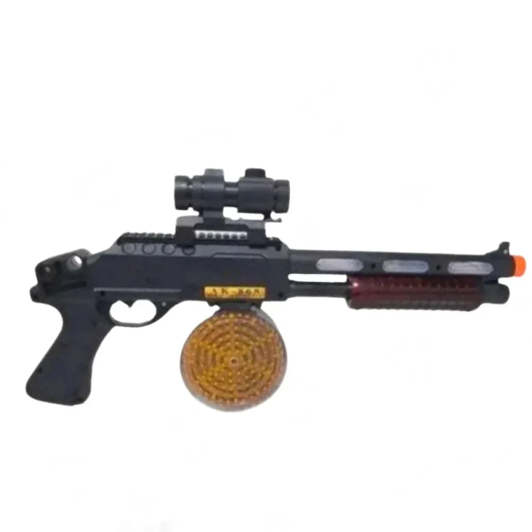AK-868 Πολυβόλο με Σκοπευτικό, Ήχο & Φως 46cm
