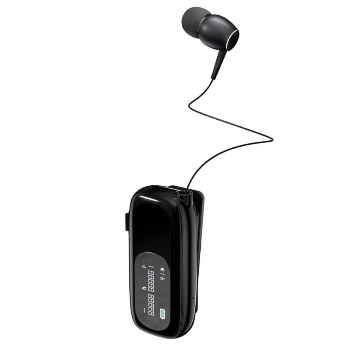 Ακουστικό πέτου Bluetooth Handsfree Takemore T98 μαύρο