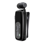 Ακουστικό πέτου Bluetooth Handsfree Takemore T98 μαύρο