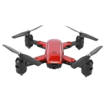 Αναδιπλούμενο Drone με διπλή κάμερα 1080p Χειριστήριο ZD5 Κόκκινο