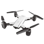 Αναδιπλούμενο Drone με διπλή κάμερα 1080p Χειριστήριο ZD5 Λευκό