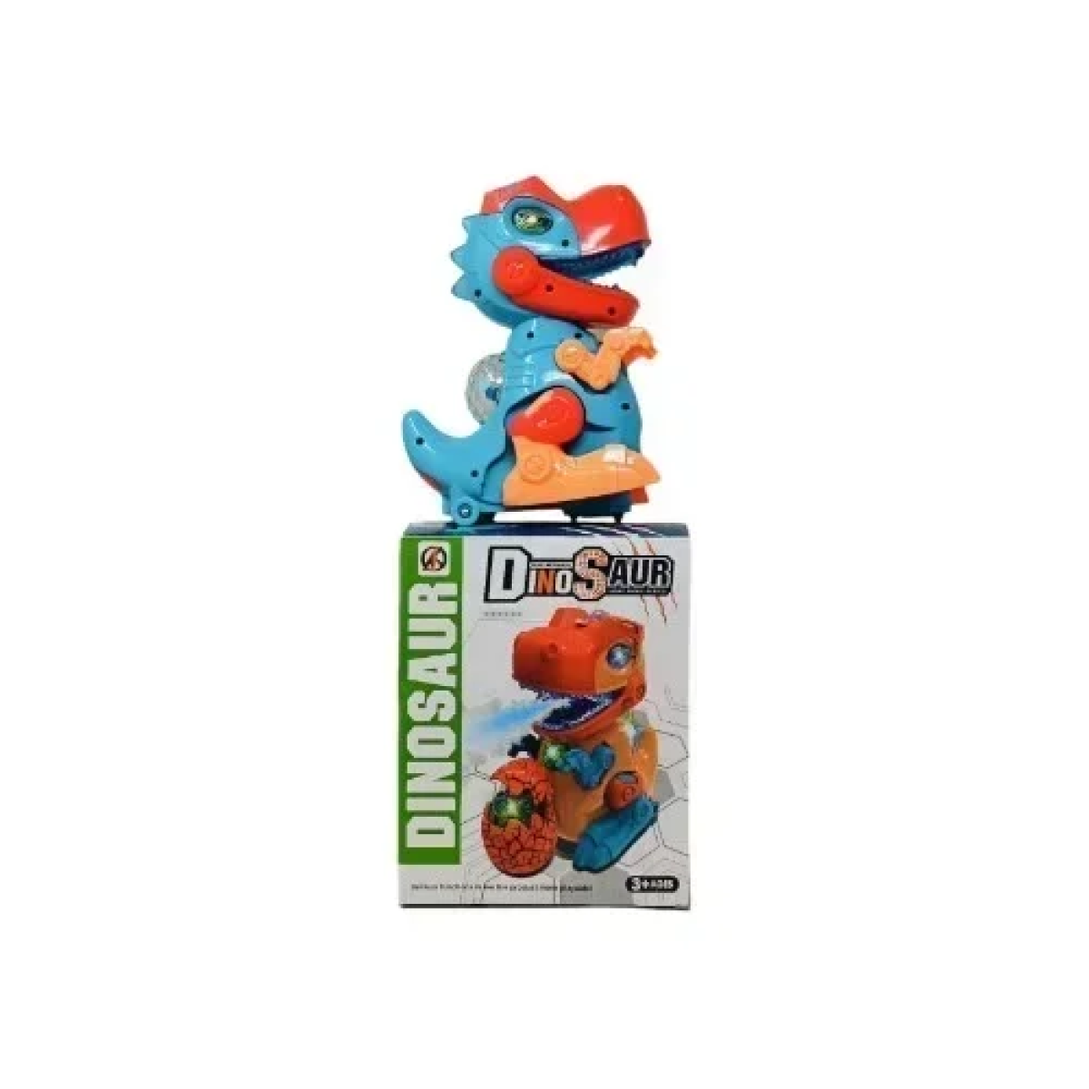 Δεινόσαυρος με Αυγό και Φως, Ήχο & Σπρέι Ατμού 999-62