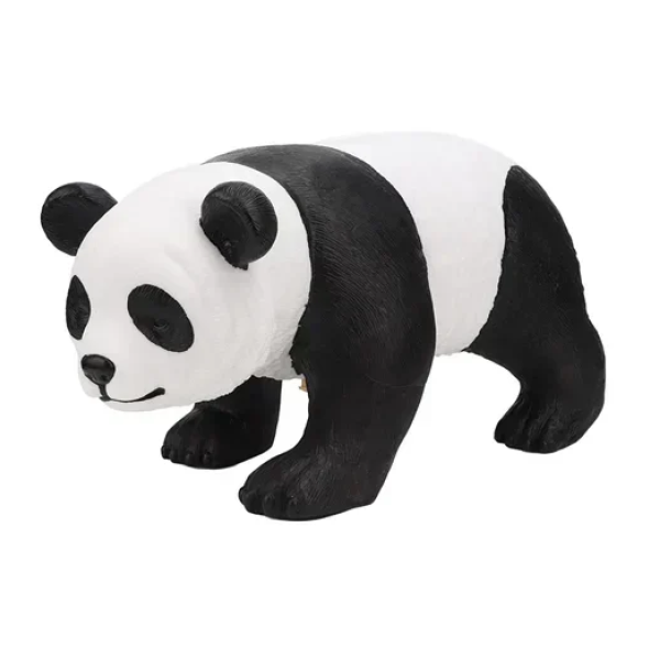 Διακοσμητικό επιτραπέζιο Panda 46x23x23cm μαύρο/λευκό