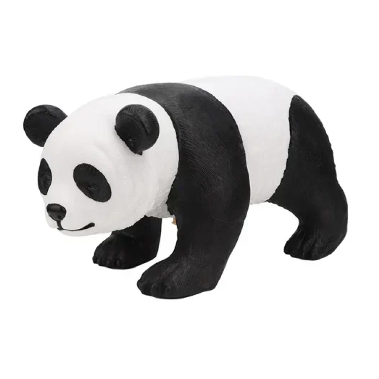 Διακοσμητικό επιτραπέζιο Panda 46x23x23cm μαύρο/λευκό