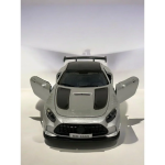 Die Cast Αυτοκίνητο Pull Back 1:28 με Φώτα & Ήχο MQ308-11A Ασημί