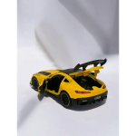 Die Cast Αυτοκίνητο Pull Back 1:28 με Φώτα & Ήχο MQ308-11A Κίτρινο