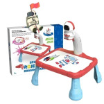 Εκπαιδευτικό Τραπεζάκι με Προβολέα LED Αστροναύτης HX6639 - Κόκκινο