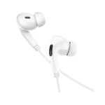 Ενσύρματα ακουστικά In-ear Handsfree με βύσμα USB-C M83 Hoco λευκό