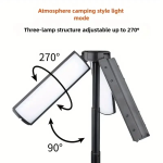 Επαναφορτιζόμενος Τηλεσκοπικός Προβολέας - Αναδιπλούμενος Φακός LED AB-YJ56 Aerbes