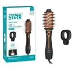 Επαγγελματική ηλεκτρική βούρτσα μαλλιών 1200W Winning Star ST-5833 μαύρη