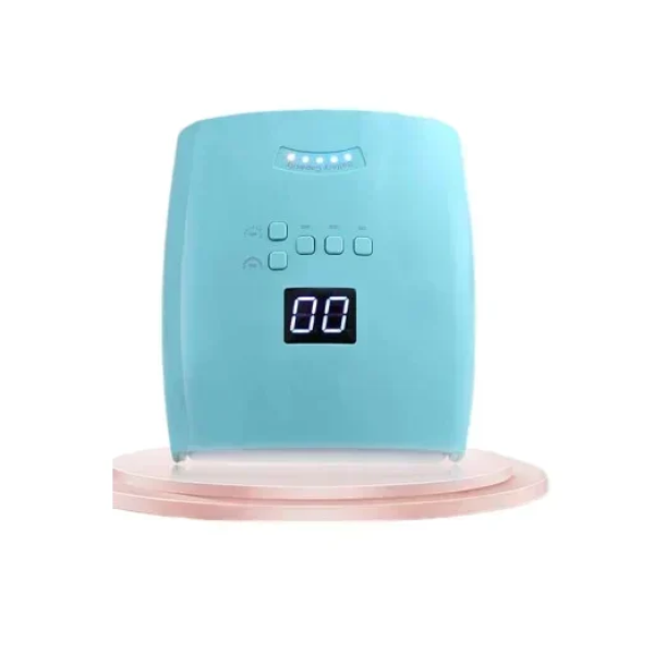 Επαγγελματικό φουρνάκι νυχιών 120W UV LED Nail Lamp - τιρκουάζ