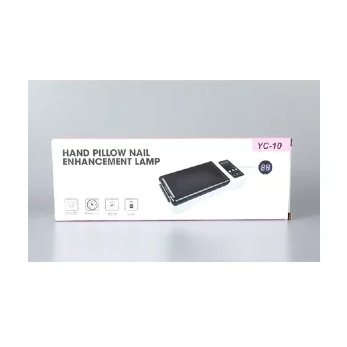 Επαγγελματικό φουρνάκι νυχιών 66W UV LED Nail Lamp SUN YC-10 λευκό/ροζ - Image 4