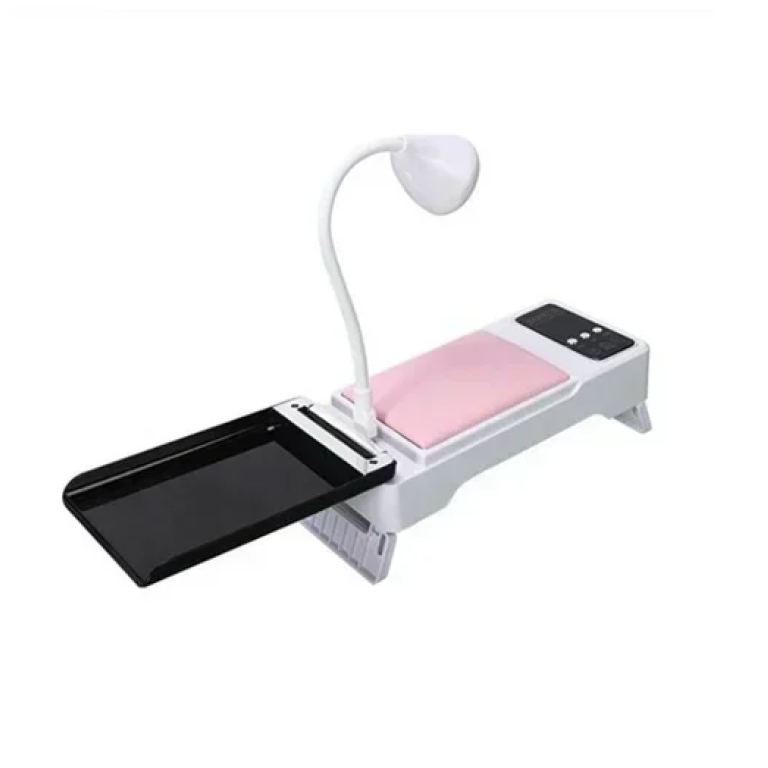 Επαγγελματικό φουρνάκι νυχιών 66W UV LED Nail Lamp SUN YC-10 λευκό/ροζ