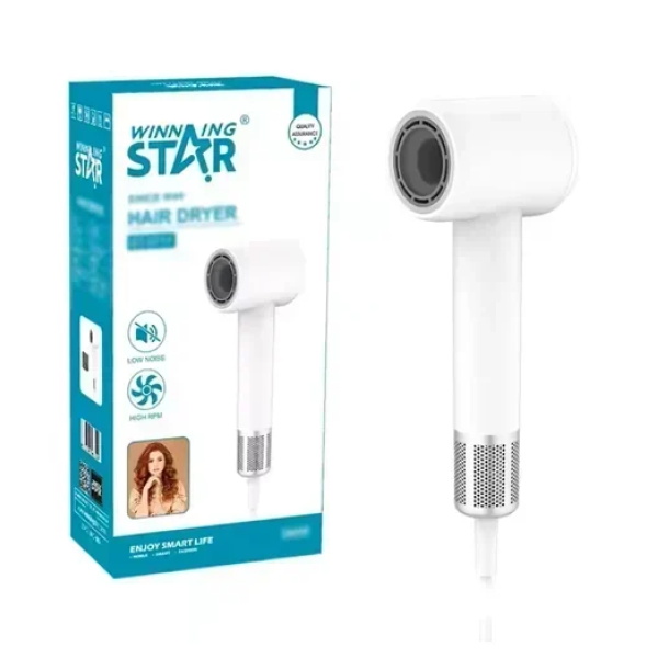 Επαγγελματικό πιστολάκι μαλλιών 1600W Winning Star ST-5717 λευκό