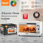 Επιτραπέζιο Ηλεκτρικό Φουρνάκι 40lt 1500W RAF R.5326 Λευκό