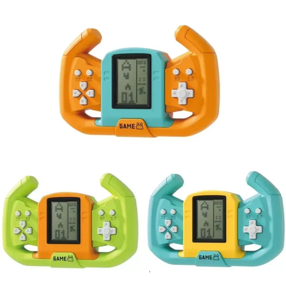 Φορητή Ηλεκτρονική Κονσόλα Παιχνιδιών 'Brick Game' Γαλάζιο