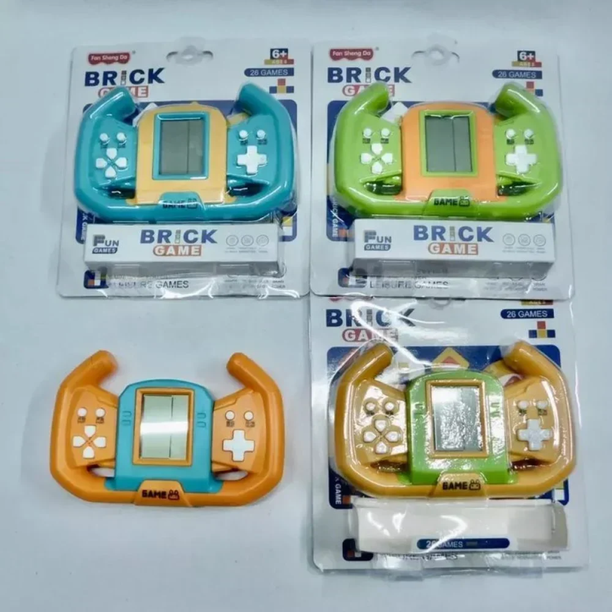 Φορητή Ηλεκτρονική Κονσόλα Παιχνιδιών 'Brick Game' Γαλάζιο