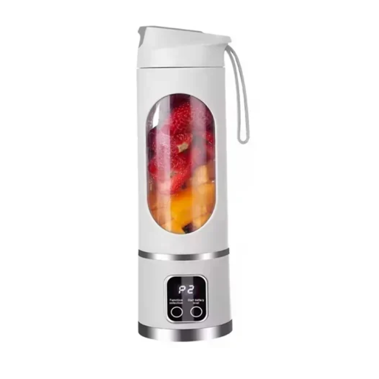 Φορητό ηλεκτρικό μπλέντερ χειρός 450ml Juicing Cup HS-860 λευκό