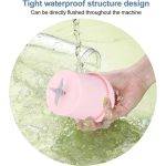 Φορητό ηλεκτρικό μπλέντερ χειρός 500ml Juicing Cup ροζ - Image 4
