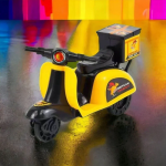 Friction Μηχανή Delivery 13cm Σετ 4τμχ σε Σακουλάκι 399-453G