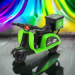 Friction Μηχανή Delivery 13cm Σετ 4τμχ σε Σακουλάκι 399-453G