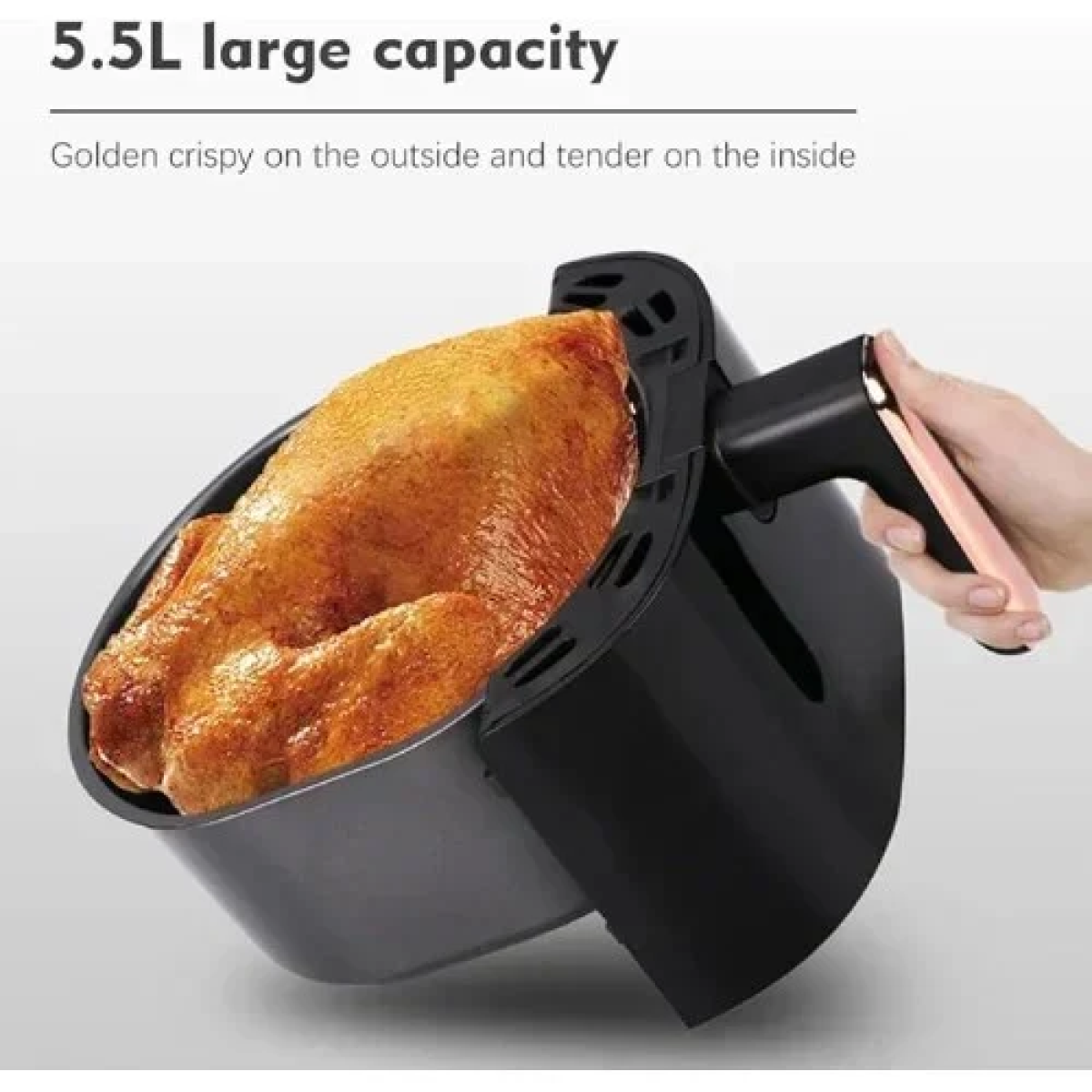 Φριτέζα Αέρος 5.5L με Αποσπώμενο Κάδο Air fryer 2000W RAF R.5218