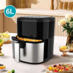 Φριτέζα αέρος με χωρητικότητα 6L Air fryer 1500W Winning Star ST-9688 μαύρο/ασημί - Image 2