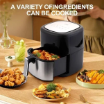 Φριτέζα αέρος με χωρητικότητα 6L Air fryer 1500W Winning Star ST-9688 μαύρο/ασημί - Image 4
