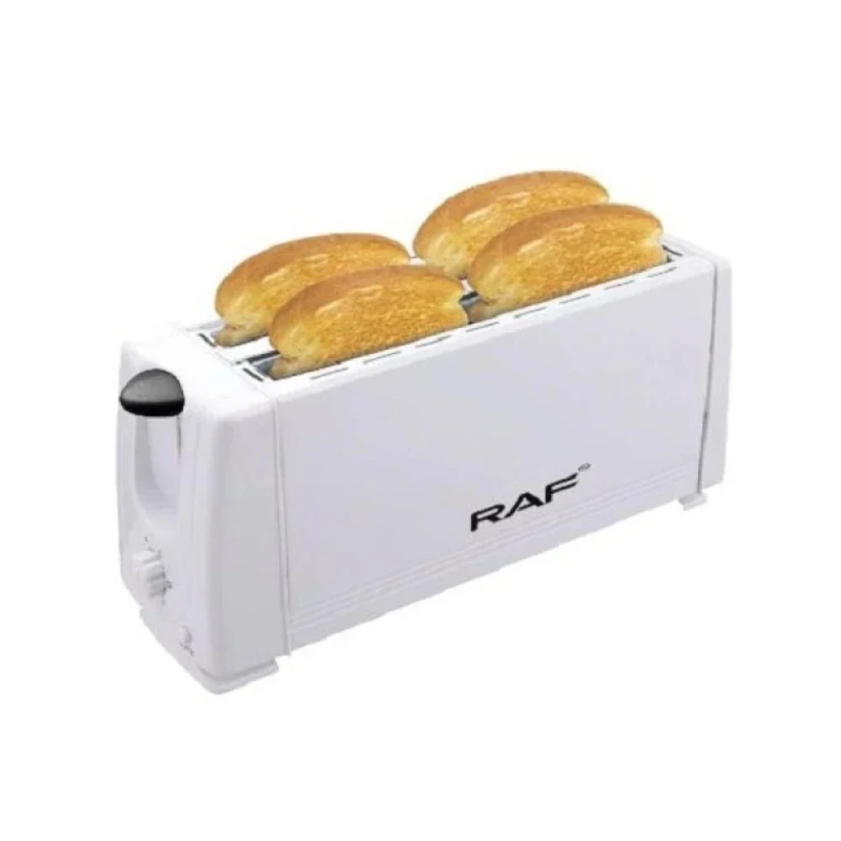 Φρυγανιέρα 4 Θέσεων 1200W Λευκή Raf R.265