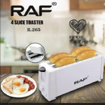 Φρυγανιέρα 4 Θέσεων 1200W Λευκή Raf R.265