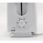 Φρυγανιέρα 4 Θέσεων 1200W Λευκή Raf R.265