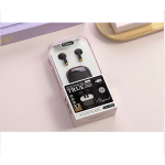 Gjby CA-139 In-ear Bluetooth Handsfree Ακουστικά με Θήκη Φόρτισης Μαύρα