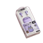 Gjby CA-139 In-ear Bluetooth Handsfree Ακουστικά με Θήκη Φόρτισης Μωβ
