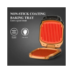 Γκριλιέρα με αντικολλητικές πλάκες ψησίματος 1200W Raf R.522