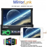 Ηχοσύστημα Αυτοκινήτου 1DIN Με Οθόνη 7″ DVD / Mirrorlink