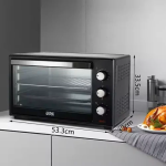 Ηλεκτρικό φουρνάκι χωρίς εστίες 1600W Winning Star ST-9620 μαύρο - Image 3