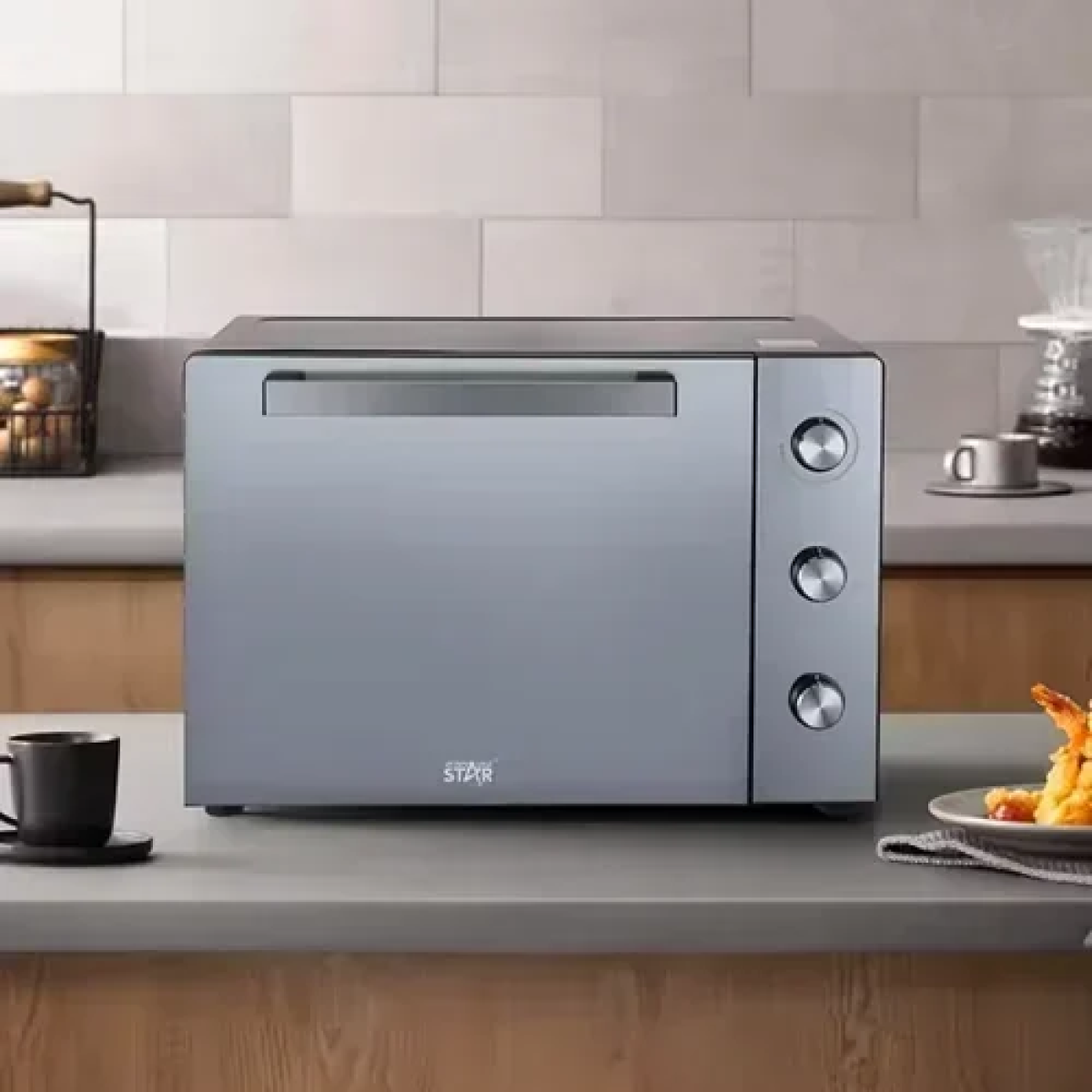 Ηλεκτρικό φουρνάκι χωρίς εστίες 1900W Winning Star ST-9690 ασημί - Image 3
