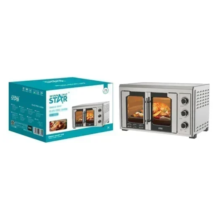 Ηλεκτρικό φουρνάκι χωρίς εστίες 2000W Winning Star ST-9850 ασημί