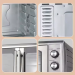 Ηλεκτρικό φουρνάκι χωρίς εστίες 2800W Winning Star ST-9851 ασημί - Image 5
