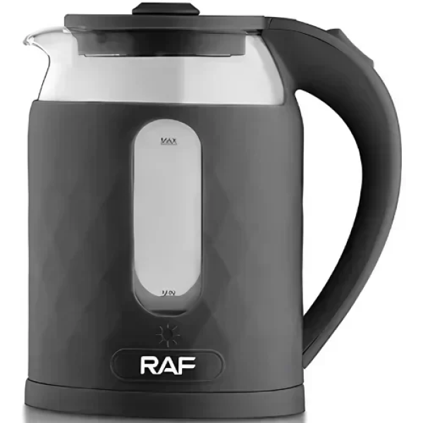 Ηλεκτρικός Βραστήρας 2000W 2l RAF R.7930 Μαύρο