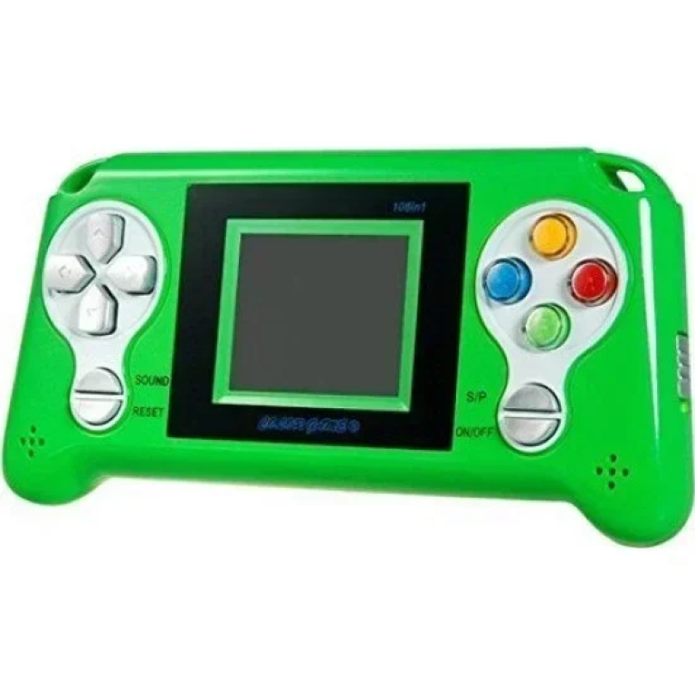 Ηλεκτρονική Κονσόλα Χειρός με 268 Παιχνίδια 8803 Πράσινο