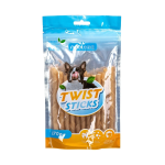 Μασόμενα Twist Sticks για Σκύλους απο Φυσικό Δέρμα 12,5εκ. (20τμχ)