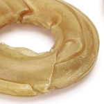 Μασόμενα Sticks σε σχήμα δαχτυλίδι για Σκύλους απο Φυσικό Δέρμα 7,5εκ. 90gr (2 τμχ)