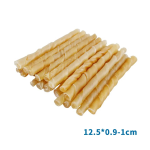 Μασόμενα Twist Sticks για Σκύλους απο Φυσικό Δέρμα 12,5εκ. (20τμχ)