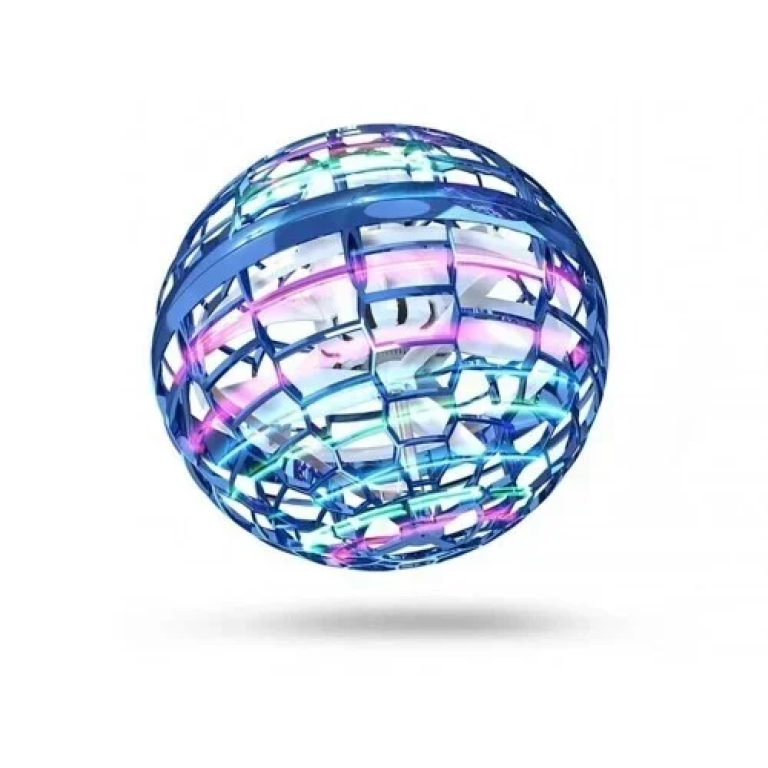 Ιπτάμενη Φωτιζόμενη Μπάλα RGB Flying Spinner με Χειριστήριο 2275-113 Μπλε