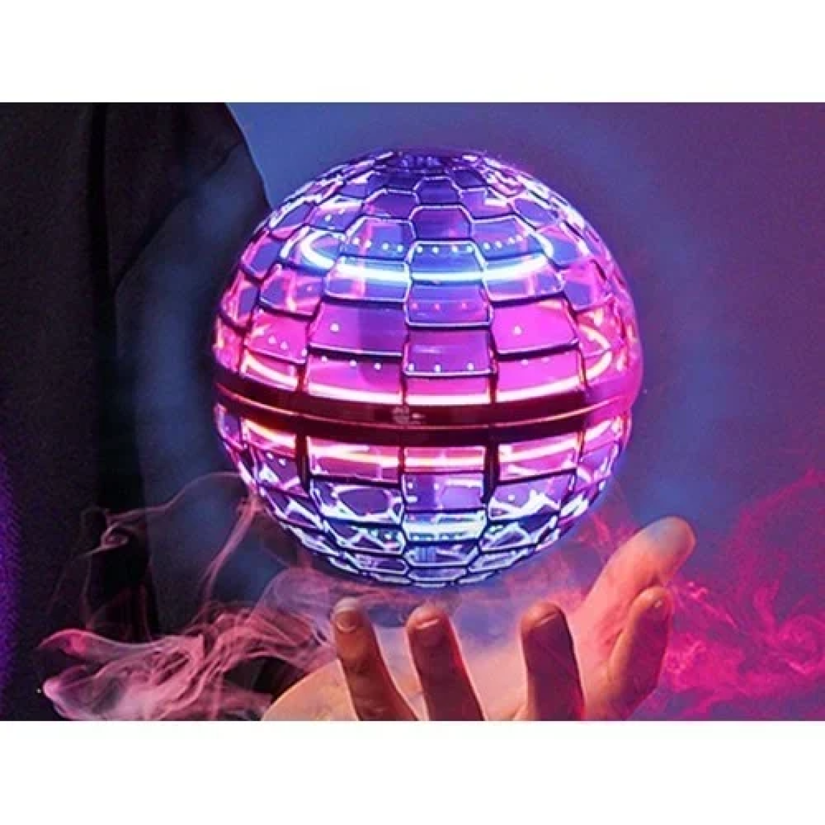 Ιπτάμενη Φωτιζόμενη Μπάλα RGB Flying Spinner με Χειριστήριο 2275-113