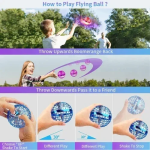 Ιπτάμενη Φωτιζόμενη Μπάλα RGB Flying Spinner με Χειριστήριο 2275-113