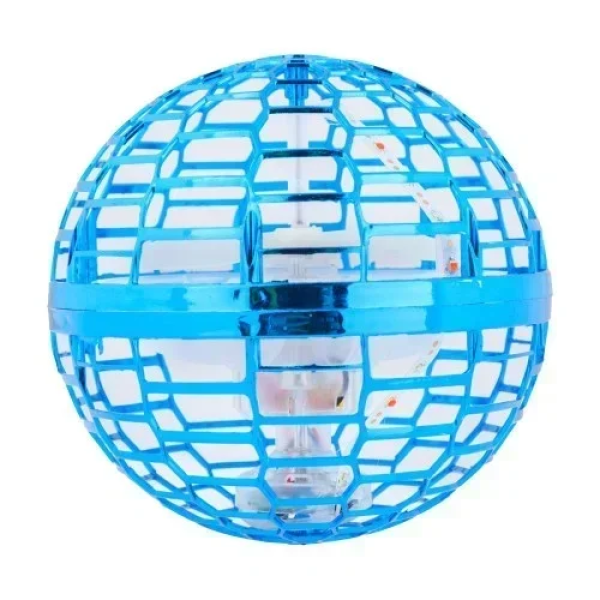Ιπτάμενη Φωτιζόμενη Μπάλα RGB Flying Spinner με Χειριστήριο 2275-164 Μπλε