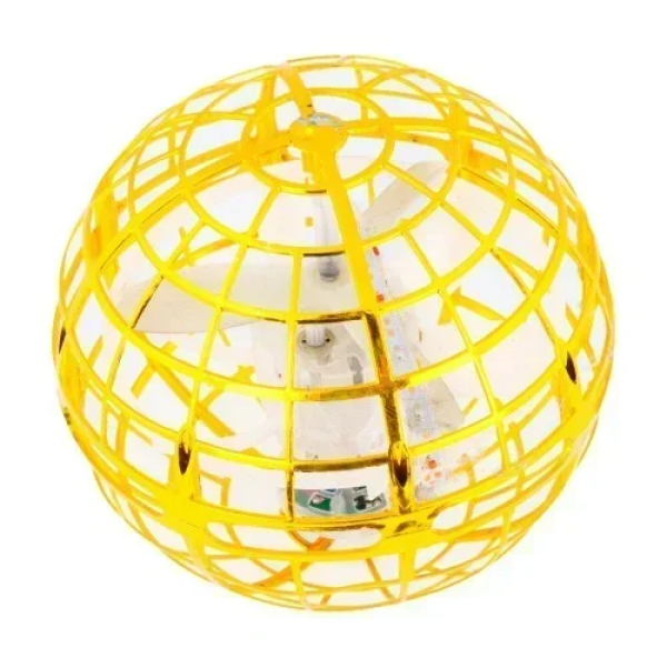 Ιπτάμενη Φωτιζόμενη Μπάλα RGB Flying Spinner με Χειριστήριο 2275-164 Κίτρινο